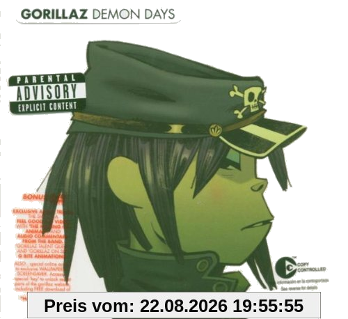 Demon Days-Ltd-CD & DVD