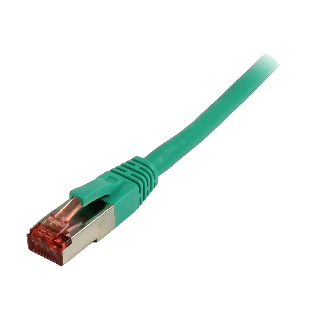 Synergy21 Patchkabel RJ45, CAT6 250Mhz, 0,5m grün, S-STP(S/FTP), TPE/LSZH(Superflex),