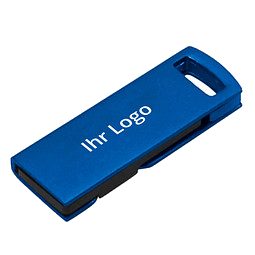 USB-Stick Mini-Twist, 4 GB, blau