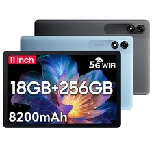 Blackview Tab 9 WiFi 11" Tablet 18GB(6+12) 256GB Android 14 Widevine L1 8200mAh