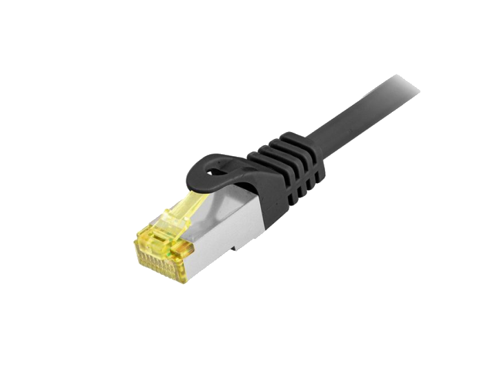 Equip Patchkabel Cat6A Outd.S/FTP 2xRJ45 2.00m schwarz LSZH Polybeutel