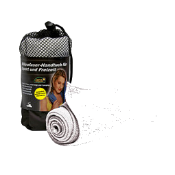 Microfaser-Sport-Handtuch, weiß
