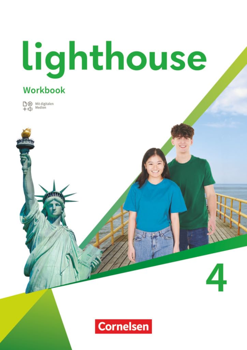 Lighthouse - General Edition - Band 4: 8. Schuljahr: Workbook - Mit Audios, Erklärfilmen und Lösungen