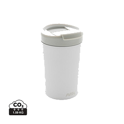 Avira Alya RCS recycelter Stainless-Steel Becher 300ml, weiß