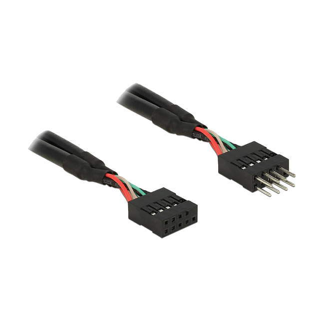 DeLOCK 0.25m 2xUSB2.0