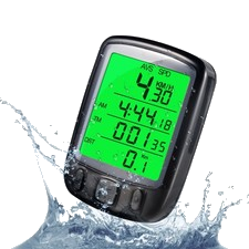 Fahrradcomputer Kabelgebunden Kilometerzähler LCD Fahrrad Tachometer Radfahren