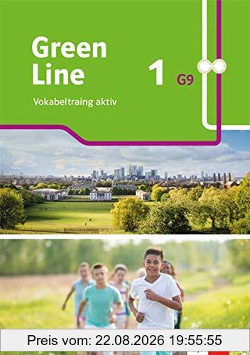 Green Line 1 G9: Vokabeltraining aktiv. Arbeitsheft mit Lösungen Klasse 5 (Green Line G9. Ausgabe ab 2019)