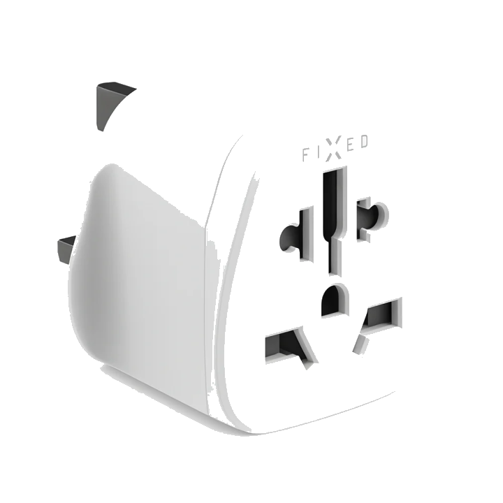 Netzwerkadapter Fixed EU / US / AUS - UK, Weiß
