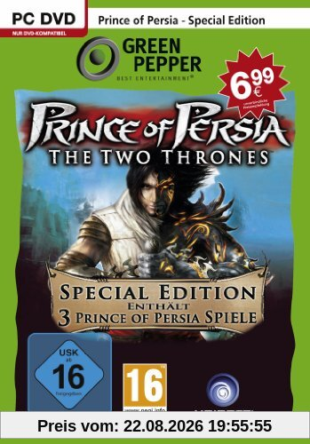 Prince of Persia: The Two Thrones - Special Edition (inkl. The Sands of Time, Warrior Within, The Two Thrones) [Green Pepper]