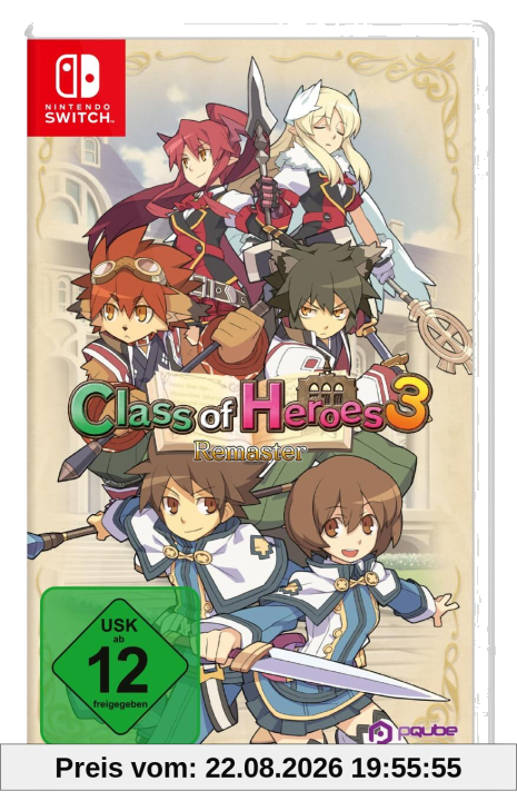 Class of Heroes 3 Remaster - Switch
