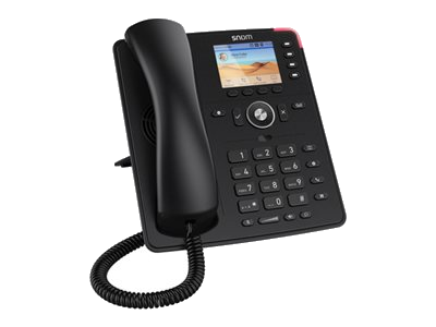 SNOM D713 schwarz