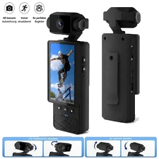Pocket Action Kamera 120° Rotation Wlan Vlog Handheld 2.0 Zoll Sport Cam