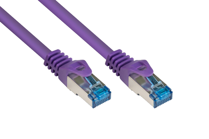 Good Connections Cat.6A Patchkabel S/FTP HF violett 1,5m