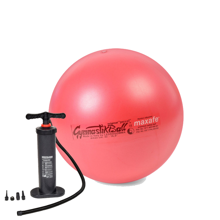 Original Pezzi® Gymnastikball MAXAFE m. Standpumpe