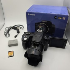 Digitalkamera Canon Power Shot SX50 HS Schwarz Zustand Sehr Gut Getestet Kamera