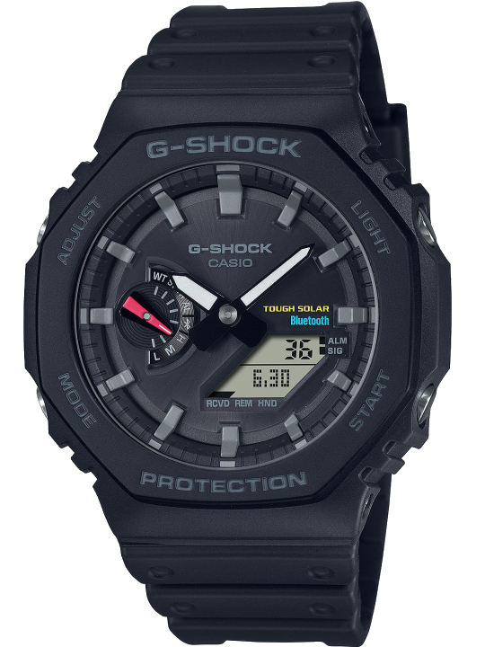 CASIO G-SHOCK GA-B2100 Smartwatch, Solaruhr, Armanduhr, Herrenuhr, Bluetooth, bis 20 bar wasserdicht