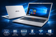 Difinity Notebook 15,6 Zoll FHD |Intel N3450 2,20Ghz | 8GB DDR4 | 256GB | Win 11
