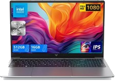 ACEMAGIC 15,6 Zoll Laptop Intel N95 16GB DDR4 512GB SSD 1080P WiFi5 Win 11 Pro