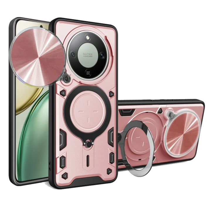 Hülle für Honor Magic8 Lite, Techsuit, CamGuard Pro, Roségold