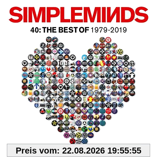 CD Simple Minds - 40: The Best Of Simple Minds
