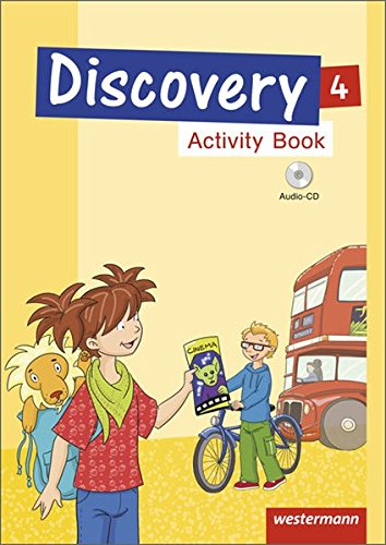 Discovery 1 - 4: Ausgabe 2013: Activity Book 4 mit Audio-CD