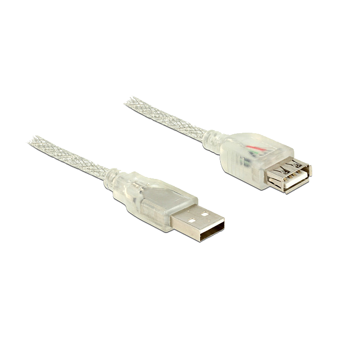 DeLOCK 0.5m, 2xUSB2.0-A USB cable