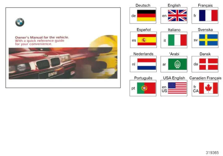 BMW Betriebsanleitung Deutsch E36/2/3/4/C 01409789270 - Bildposit