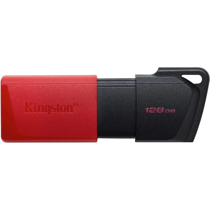 Kingston Technology DataTraveler Exodia M 128 GB, USB 3.2 Gen 1 (zwart rood) (DTXM/128GB)