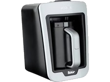FAKIR Kaave Türkische Kaffeemaschine Mokka Maschine Silber 735 Watt für 4 Tassen