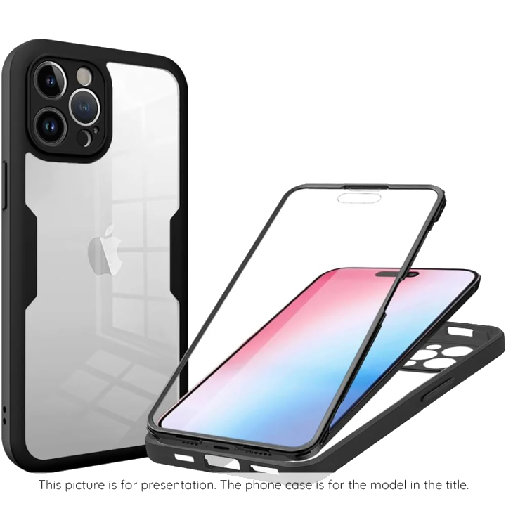 Hülle für Xiaomi 15T, Techsuit, ColorVerse 360, Schwarz