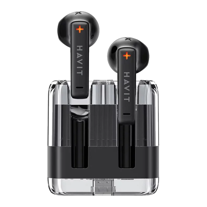 Handsfree Bluetooth HAVIT TW981, TWS, Schwarz