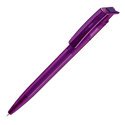 uma® Druckkugelschreiber Recycled PET-Pen, blaue Mine, violett