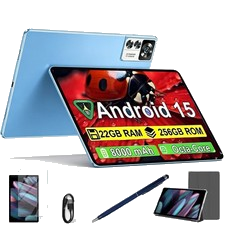 2026 Neu WlFl 5G Tablet-PC 10" Android 15 22GB RAM+256GB ROM 8000mAh Dual Kamera