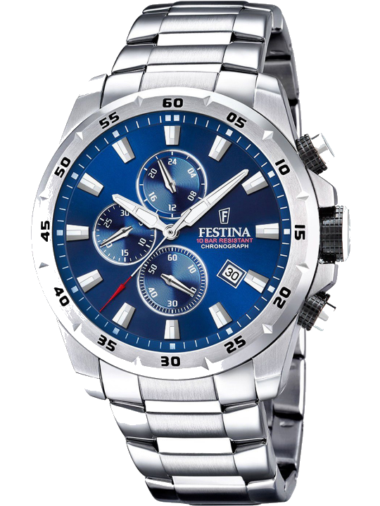 Festina F20463/2 Sport Chronograph Herrenuhr 45mm 10ATM