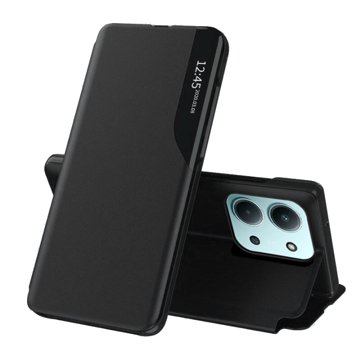 Hülle für Xiaomi Poco C85 4G / Redmi 15C 5G / 15C 4G, Techsuit, eFold, Schwarz
