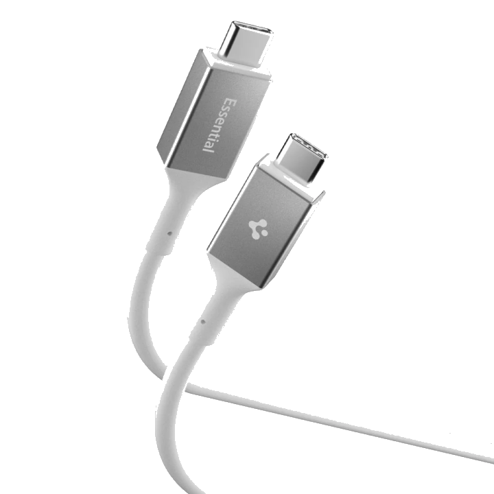 USB-C Daten- und Ladekabel - USB-C Spigen EB24012CC, 240W, 1,2m, Weiß ACA08776