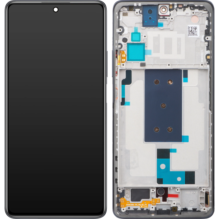 Display / Touchscreen für Xiaomi 11T Pro | mit Rahmen | Grau | Service Pack