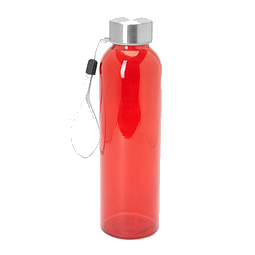 Glasflasche ALFE, Rot