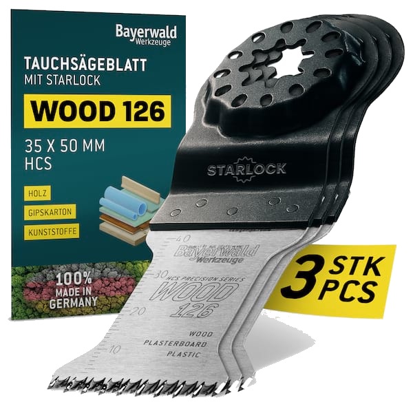 3x Bayerwald SL HCS Tauchsägeblatt 35x50mm