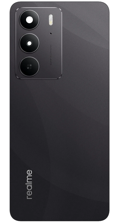 Akkuabdeckung Realme C75 4G, Schwarz (Storm Black), Service Pack 621033000468