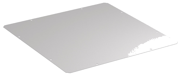 Modul geschlossen, Öffnung A, RAL9005, für PRO