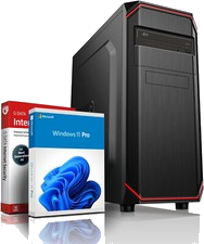 Multimedia Computer | AMD Ryzen 4.10 GHz | 16GB RAM | 512 SSD | DVD±RW | Win 11