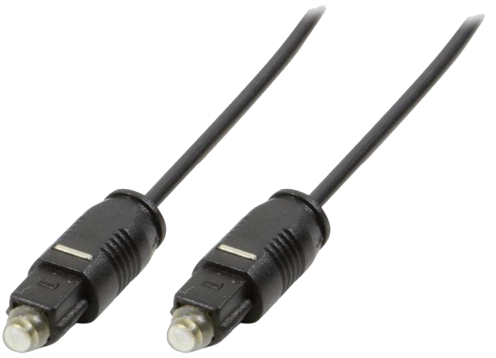 Logilink TosLink Kabel 3,0m schwarz