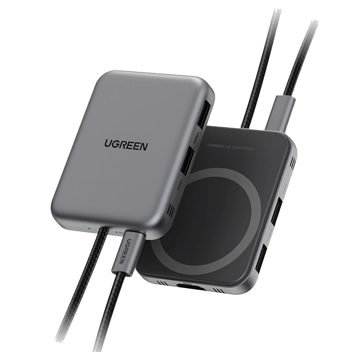 USB-C Hub UGREEN CM896 (65759), 7in1, Grau