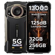 DOOGEE Fire7Ultra AI Outdoor Handy Ohne Vertrag 32GB+256GB Android 15 Smartphone