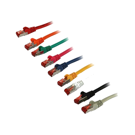 Synergy21 Patchkabel RJ45, CAT6 250Mhz, 2m schwarz, S-STP(S/FTP), TPE/LSZH(Superflex),