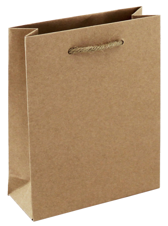 Clairefontaine Geschenktüte , Kraft, braun, mittel