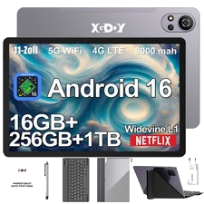 2026 Neu 11 Zoll Android 16 Tablet 24GB+256GB 8000mAh Octa Core 5G WiFi GMS PC