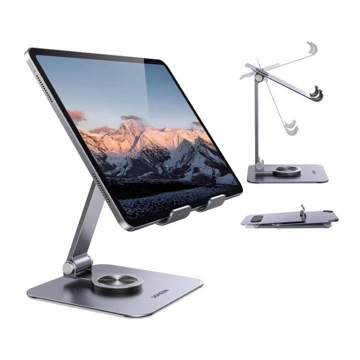 UGREEN LP894 (45860) Schreibtischhalterung für Telefon / Tablet, 4 Zoll - 13 Zoll, Grau