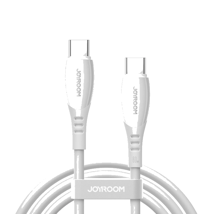 USB-C Daten- und Ladekabel - USB-C Joyroom S-A59 Vibrant, 60W, 1.2m, Weiß
